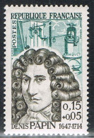 FRANCE : N° 1345 ** (Célébrités : Denis Papin) - PRIX FIXE- - Unused Stamps