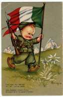 ILL. MARIAPIA - BAMBINI  ALPINI - Ciao, Ciao, Mio Bell'alpin, Va...va... Col Tuo Destin. - Vedi Retro - Formato Piccolo - Otros & Sin Clasificación