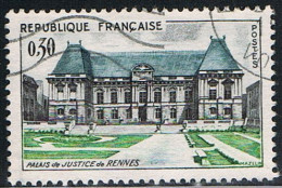 FRANCE : N° 1351 Oblitéré (Palais De Justice De Rennes) - PRIX FIXE  - - Oblitérés