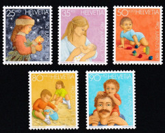 ** PRO/J. 1987 SERIE COLLECTION TIMBRES NEUFS A/GOMME C/S.B.K. Nr:J302/06. Y&TELLIER Nr:1288/92. MICHEL Nr:1359/63.** - Neufs