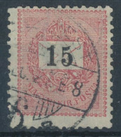 1899. Black Number Krajcar 15kr Stamp - ...-1867 Voorfilatelie