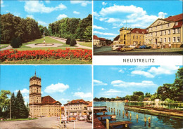 Neustrelitz Stadtpark, Rathaus Am Markt, Marktplatz Zierker See 1980 - Neustrelitz