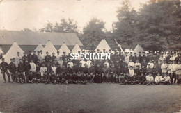 Carte Photo Militaires - Camps Militaire D'Auvours - Guerra 1914-18