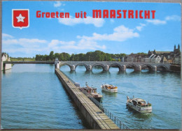 HOLLAND NETHERLAND MAASTRICHT ST SERVAA BRUG BRIDGE POSTCARD CARTOLINA ANSICHTSKARTE CARTE POSTALE POSTKARTE CARD - Maastricht