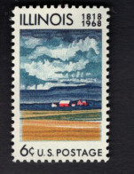 2011302533 1968 SCOTT 1339 (XX) POSTFRIS MINT NEVER HINGED - ILLINIOS STATEHOOD - 150TH ANNIV - Unused Stamps