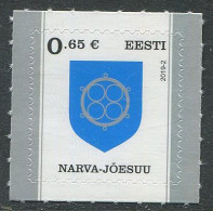 Estonia:Unused Stamp Narva-Jõesuu Coat Of Arm, 2019, MNH - Estonia