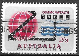 AUSTRALIA - 1963 - CABLE - USATO ( YVERT 306 - MICHEL 338) - Used Stamps