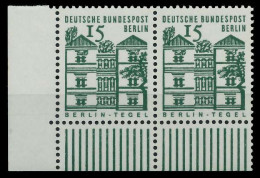 BERLIN DS D-BAUW. 1 Nr 243 Postfrisch WAAGR PAAR ECKE-U X8ED5BA - Ungebraucht