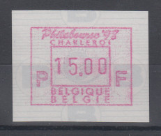 Belgien FRAMA-ATM Sonderausgabe PHILABOURSE `98 **  - Other & Unclassified