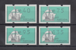 Portugal 1993 ATM Nau Mi-Nr. 7Z1 Satz 40-75-95-135 ** - Machine Labels [ATM]
