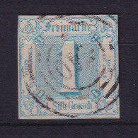 Thurn Und Taxis 1 Sgr Mi.-Nr. 15  Gestempelt Gepr. PFENNINGER - Usati