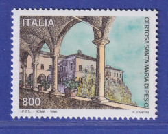 Italien 1998 Kartause Santa Maria Di Pesio, Provinz Cuneo Mi.-Nr. 2571 ** - Non Classés