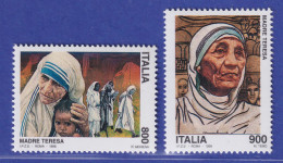 Italien 1998 Mutter Teresa  Mi.-Nr. 2587-88 ** - Ohne Zuordnung