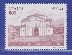 Italien 1999 St.-Ägidius-Kirche, Provinz Viterbo Mi.-Nr. 2623 ** - Ohne Zuordnung