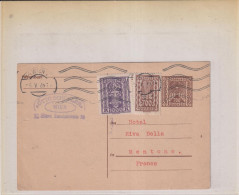 TP ENTIER- AUTRICHE S/CP-AVEC COMPLEMENT OB DE WIEN POUR LA FRANCE -15/5/1925 - Lettres & Documents