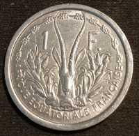 AFRIQUE EQUATORIALE FRANÇAISE - 1 FRANC 1948 - KM 6 - Autres & Non Classés