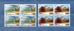 (L) Argentina ° 2020 - PARQUE NACIONAL  LANIN Et MONTE Léon. Bloc De 4.  Oblitérer. - Used Stamps