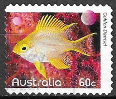 AUSTRALIA - 2010 - PESCE GOLDEN DAMSEL -  USATO ( YVERT 3275 - MICHEL 3395) - Usados