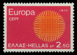 GRIECHENLAND 1970 Nr 1040 Postfrisch SA5EC16 - Unused Stamps