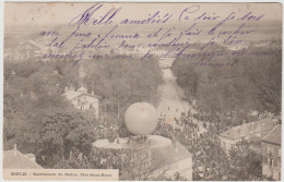 CARTE POSTALE   SENLIS 60  Enlèvement Du Ballon.Fête Saint Rieul - Senlis