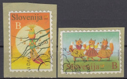 SLOVENIA 423-424,used,hinged - Slowenien