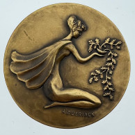 Médaille Bronze. Union Royale Des Anciens élèves De L'Athenée De Saint-Josse. Duerinck. - Professionals / Firms