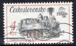 Czechoslovakia 1987 Single Stamp To Celebrate Praga 88 International Stamp Exhibition - Technical Monuments In Fine Used - Usati