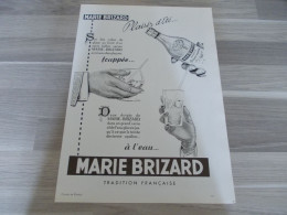 Reclame Advertentie Uit Oud Tijdschrift 1954 - Marie Brizard - Anisette - Advertising