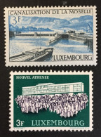 1964 Luxembourg - Moselle River Canal System, Opening Of The New Atheneum ( Imperfect  Gum ) - Nuovi