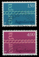 JUGOSLAWIEN 1971 Nr 1416-1417 Gestempelt X02C96A - Gebruikt