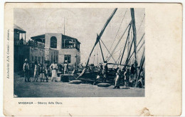 MILITARI - COLONIE - ERITREA - MASSAUA - SBARCO DELLA DURA - 1902 - Vedi Retro - Formato Piccolo - Andere Oorlogen