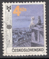 Czechoslovakia 1987 Single Stamp For The 11th Biennial Exhibition Of Book Illustrations For Children In Fine Used - Gebruikt