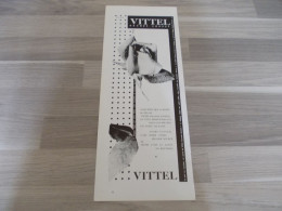 Reclame Advertentie Uit Oud Tijdschrift 1954 - Vittel Grande Source - Publicités