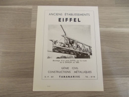 Reclame Advertentie Uit Oud Tijdschrift 1954 - Anciens établissements EIFFEL - Advertising