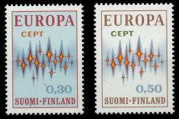 FINNLAND 1972 Nr 700-701 Postfrisch SAC2AA6 - Unused Stamps