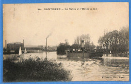 Delcampe - 92 - Hauts De Seine - Nanterre - La Seine Et L'Usine A Gaz (N15607) - Nanterre