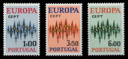 PORTUGAL 1972 Nr 1166-1168 Postfrisch X04038A - Unused Stamps