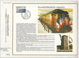 FRANCE - 60e Anniversaire De L'Armistice à Rethondes - Le Wagon De L'Armistice - N° 479 Du Catalogue CEF - 1970-1979