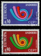 ANDORRA FRZ.-POST Nr 247-248 Gestempelt X04046E - Usados