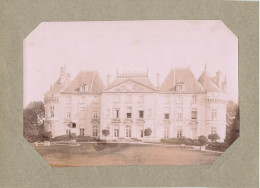 Le Lude * Le Château Du Village * Grande Photo Ancienne 17x12cm - Other & Unclassified