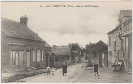 CARTE POSTALE   SAINTE GENEVIEVE 60  Rue De Mortefontaine - Sainte-Geneviève