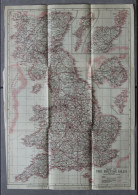 Carte, Map Of The British Isles - Geographische Kaarten