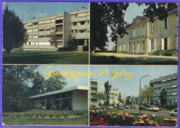 Delcampe - Carte Postale 33. Gradignan St-Géry  Centre Commercial  Cité HLM Très Beau Plan - Gradignan