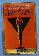 SALON INTERNATIONAL DE L'AUTO - GENEVE 1927 - VOITURE - CAR - AUTOMOBILE - SUISSE - SCHWEIZ - SWITZERLAND - GENEVA -(32) - Altri & Non Classificati