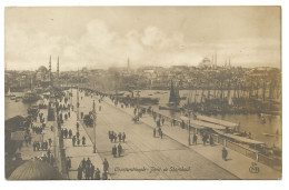 CONSTANTINOPLE ( Turquie ) Pont De Stamboul - Turkey