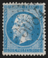 N°22, Oblitéré GC 5084 DARDANELLES Bureau Français En Turquie - TB - 1862 Napoleone III