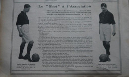 1906 FOOTBALL - LE SHOT AU FOOTBALL ASSOCIATION - Revue Sportive " LA VIE AU GRAND AIR " - 1900 - 1949