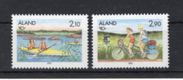 1991 ALAND SET MNH ** 51/52 Norden, Turismo - Aland