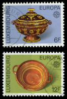 LUXEMBURG 1976 Nr 928-929 Gestempelt X04B06E - Gebraucht