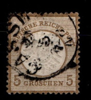 Deutsches Reich 22 Gestempelt Falzhelle Stelle #GO064 - Other & Unclassified